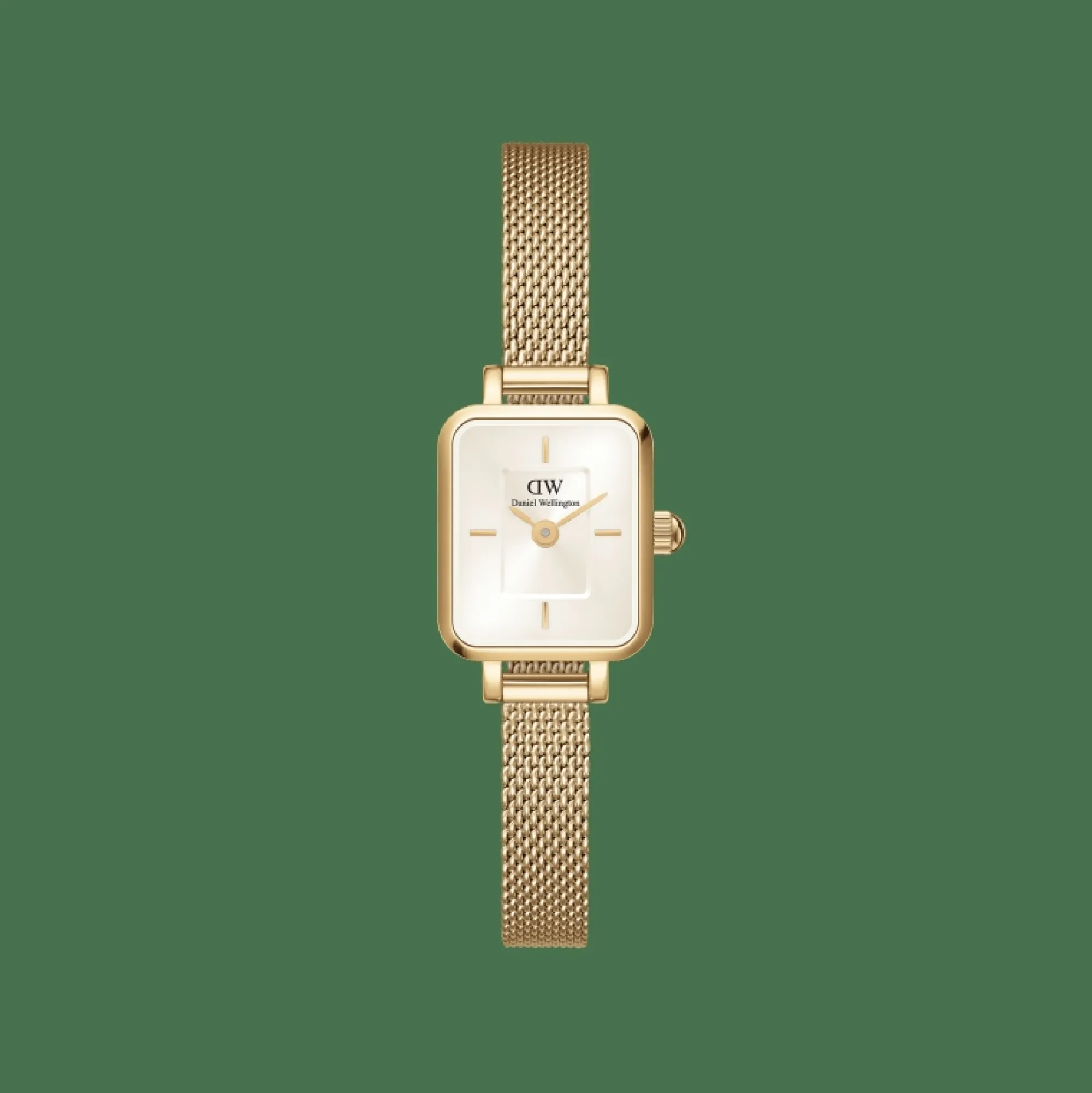 Daniel Wellington Damklockor<Quadro Mini Ever Champagne Gold