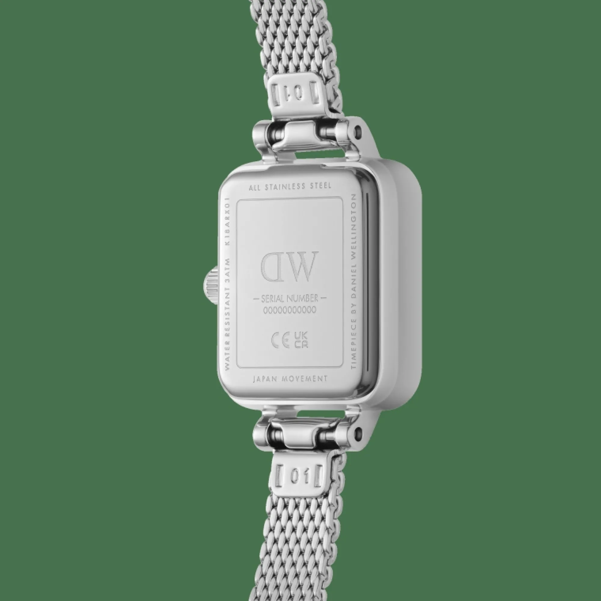 Daniel Wellington Damklockor<Quadro Mini Lumine Bezel Silver