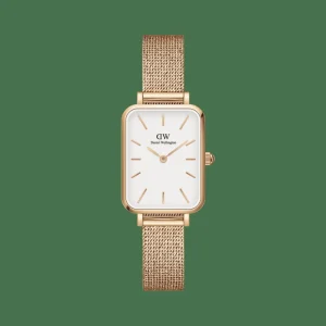 Daniel Wellington Damklockor<Quadro Pressed Melrose Rose Gold