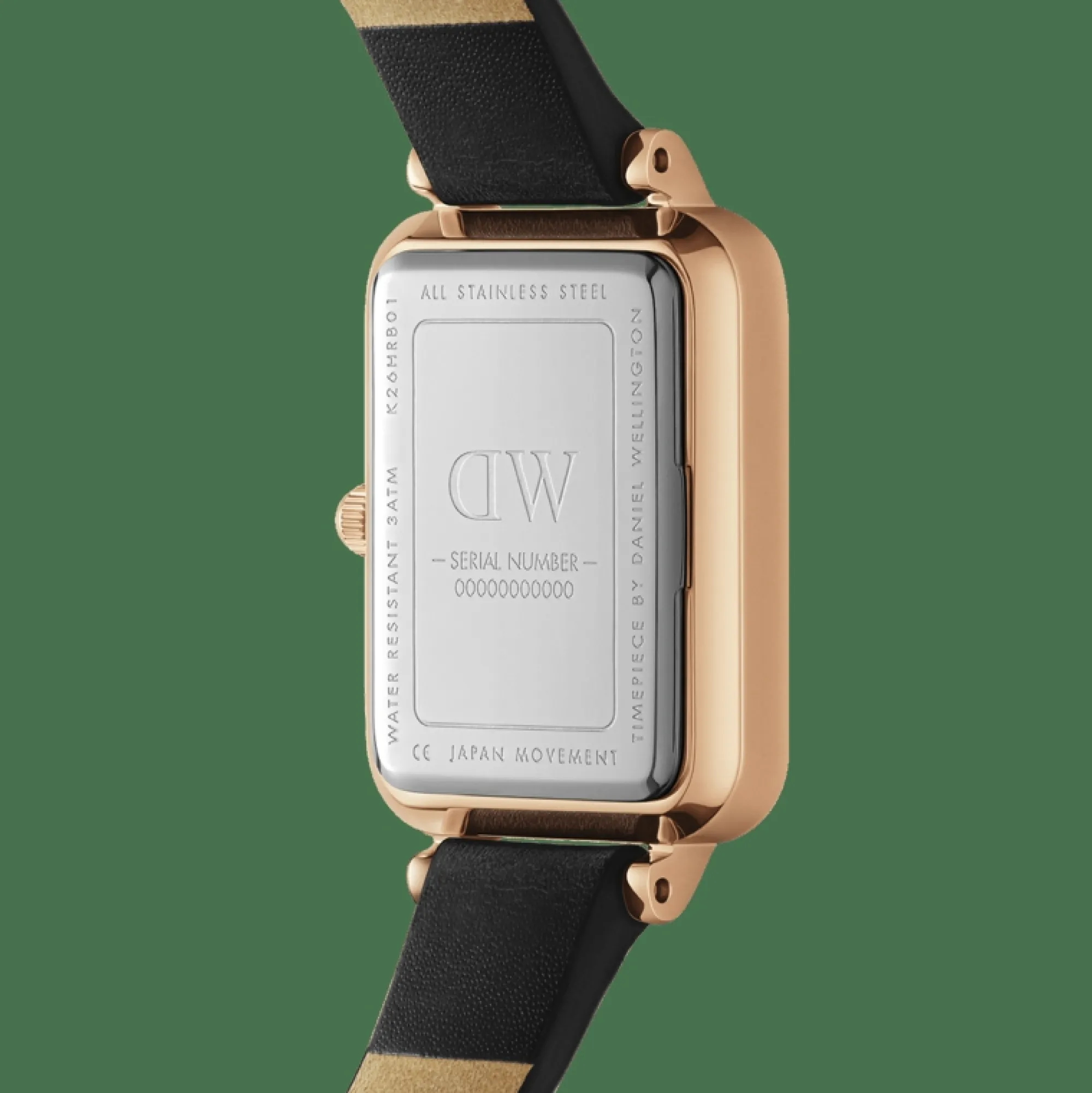 Daniel Wellington Herrklockor<Quadro Pressed Sheffield B 29x36,5 Rose Gold