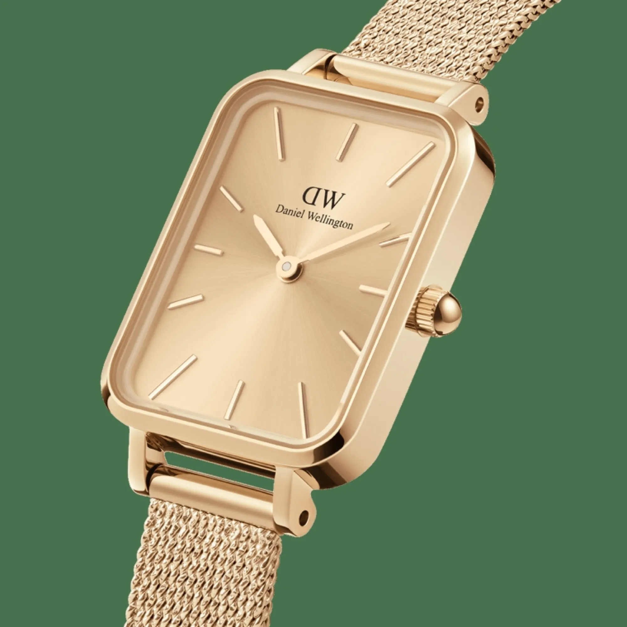 Daniel Wellington Damklockor<Quadro Pressed Unitone Gold