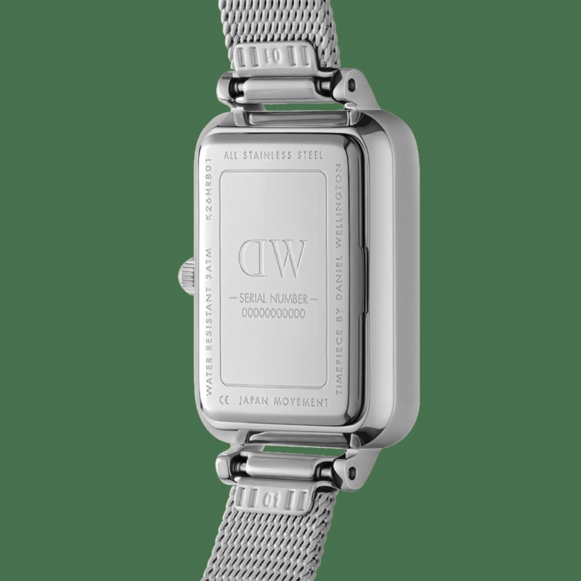 Daniel Wellington Damklockor<Quadro Pressed Unitone Silver