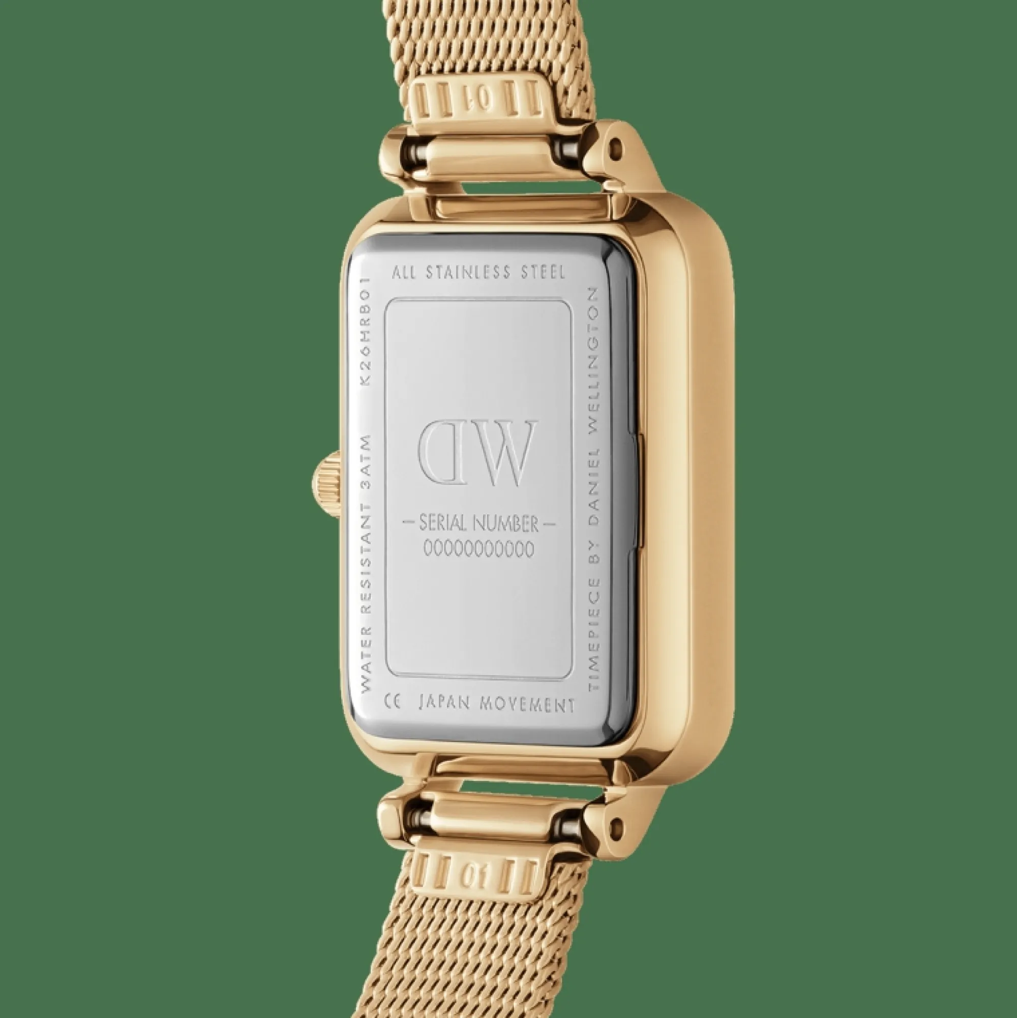 Daniel Wellington Damklockor<Quadro Pressed Unitone Gold