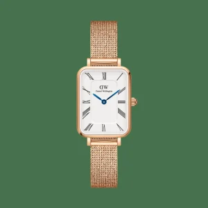 Daniel Wellington Damklockor<Quadro Roman Numerals Melrose Rose Gold