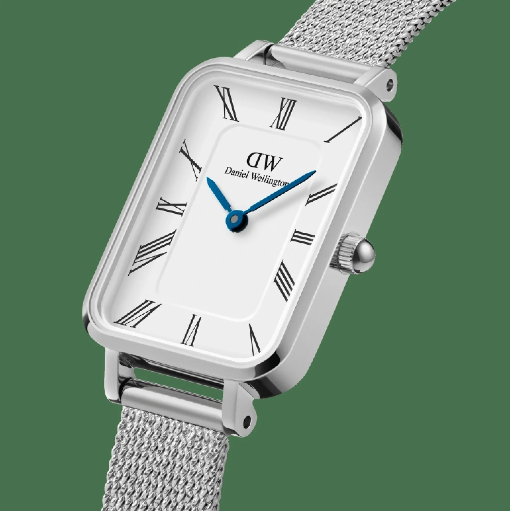 Daniel Wellington Damklockor<Quadro Roman Numerals Sterling Silver