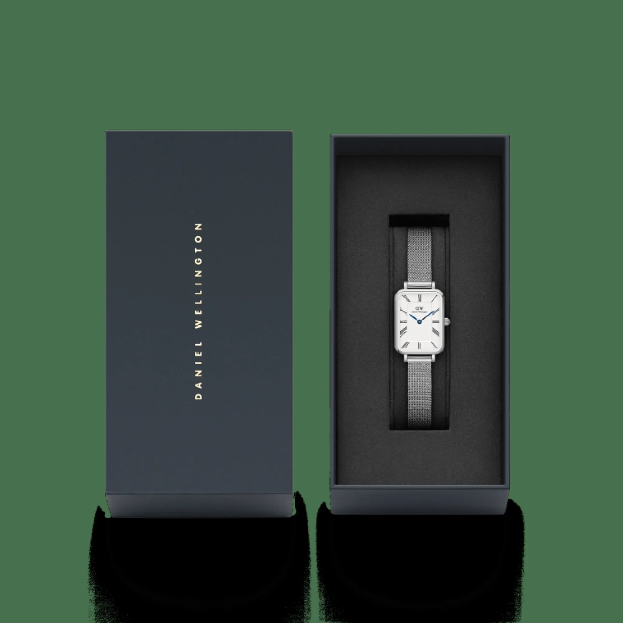 Daniel Wellington Damklockor<Quadro Roman Numerals Sterling Silver