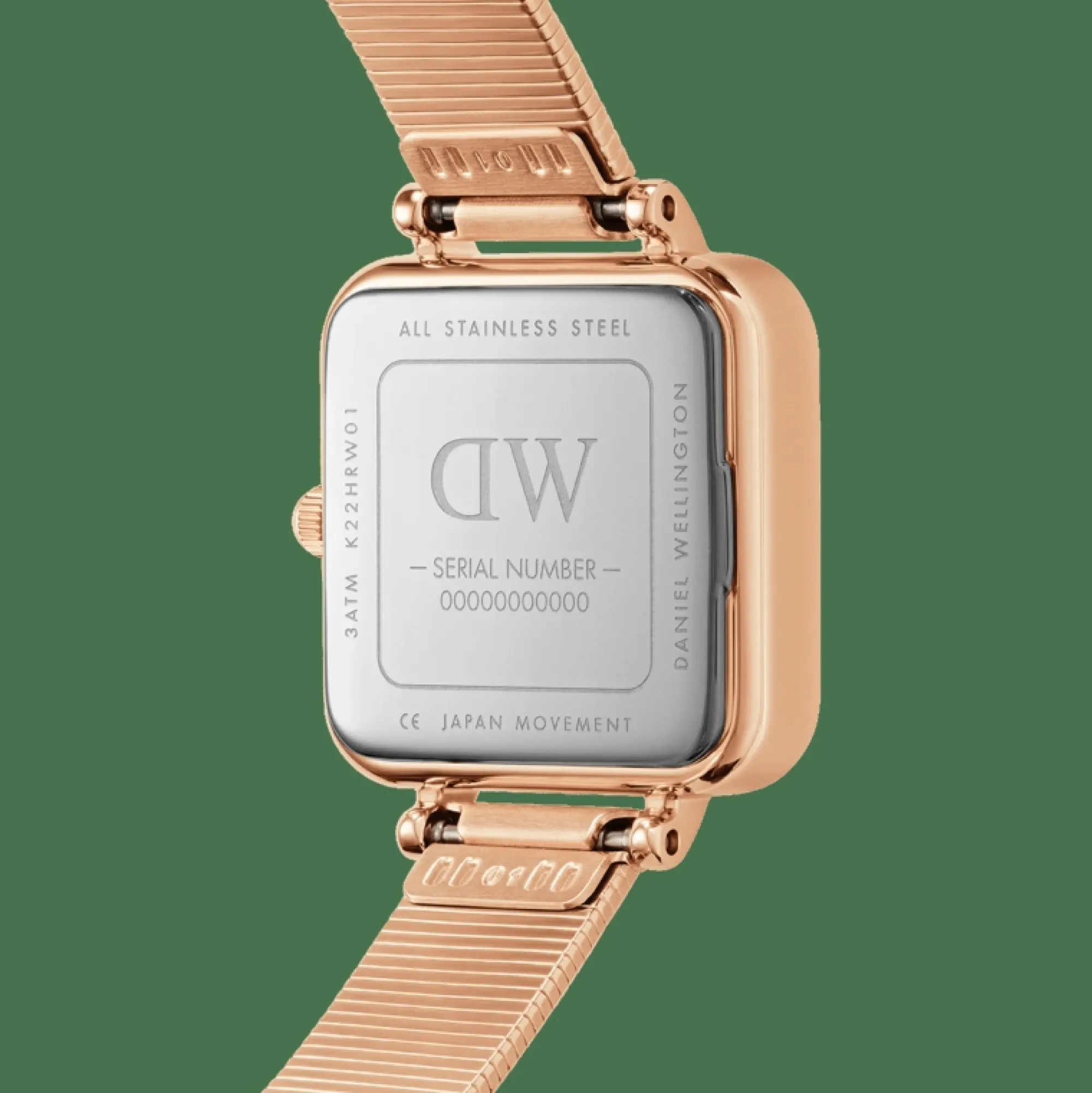 Daniel Wellington Damklockor<Quadro Studio Rose Gold