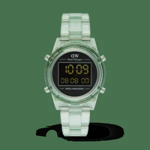 Daniel Wellington Herrklockor | Damklockor<Retro Digital Light Green
