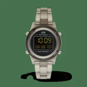 Daniel Wellington Herrklockor | Damklockor<Retro Digital Light Grey