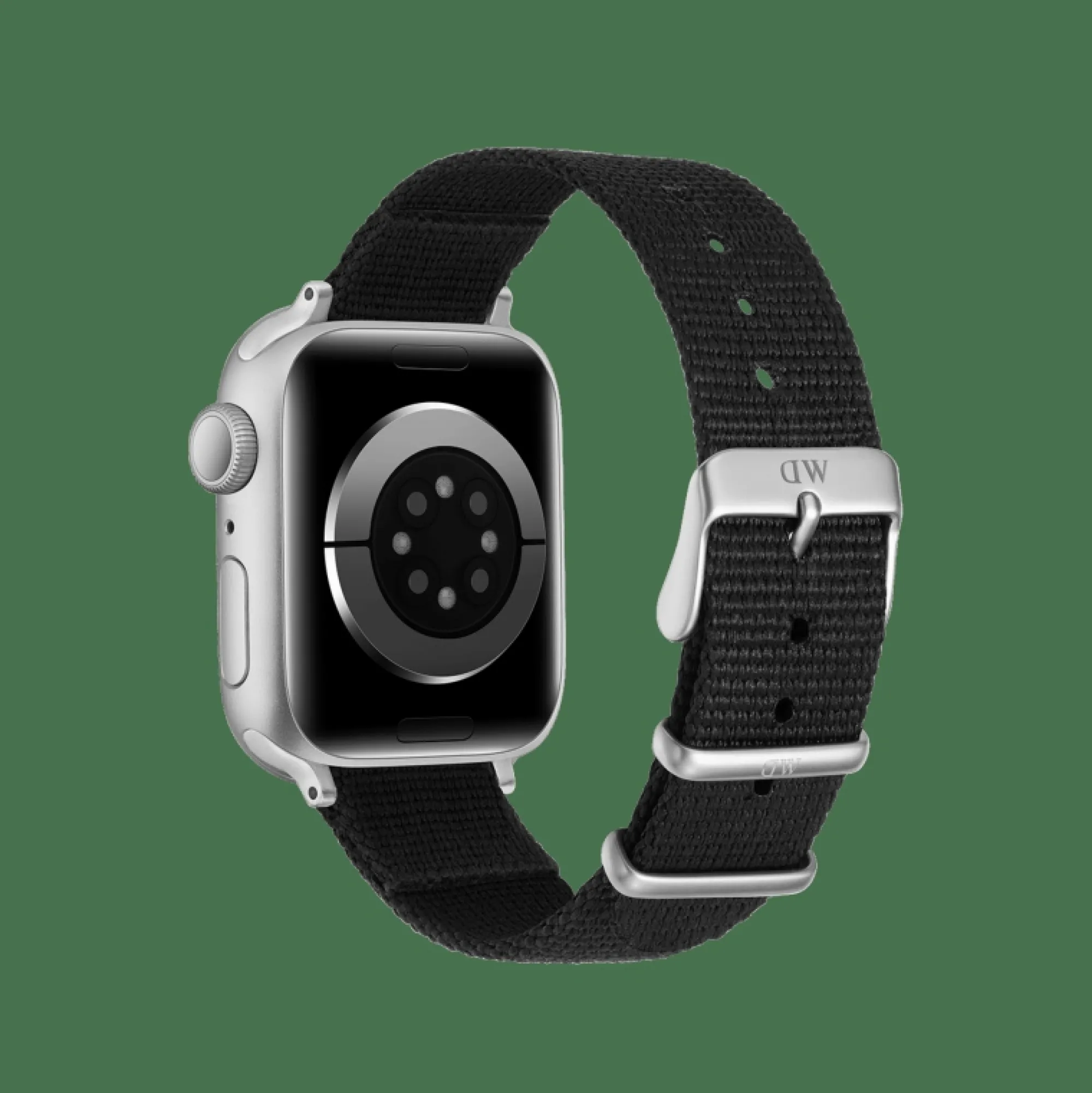 Daniel Wellington Accessoarer Till Apple Watch<Smartwatch Nato Strap Silver