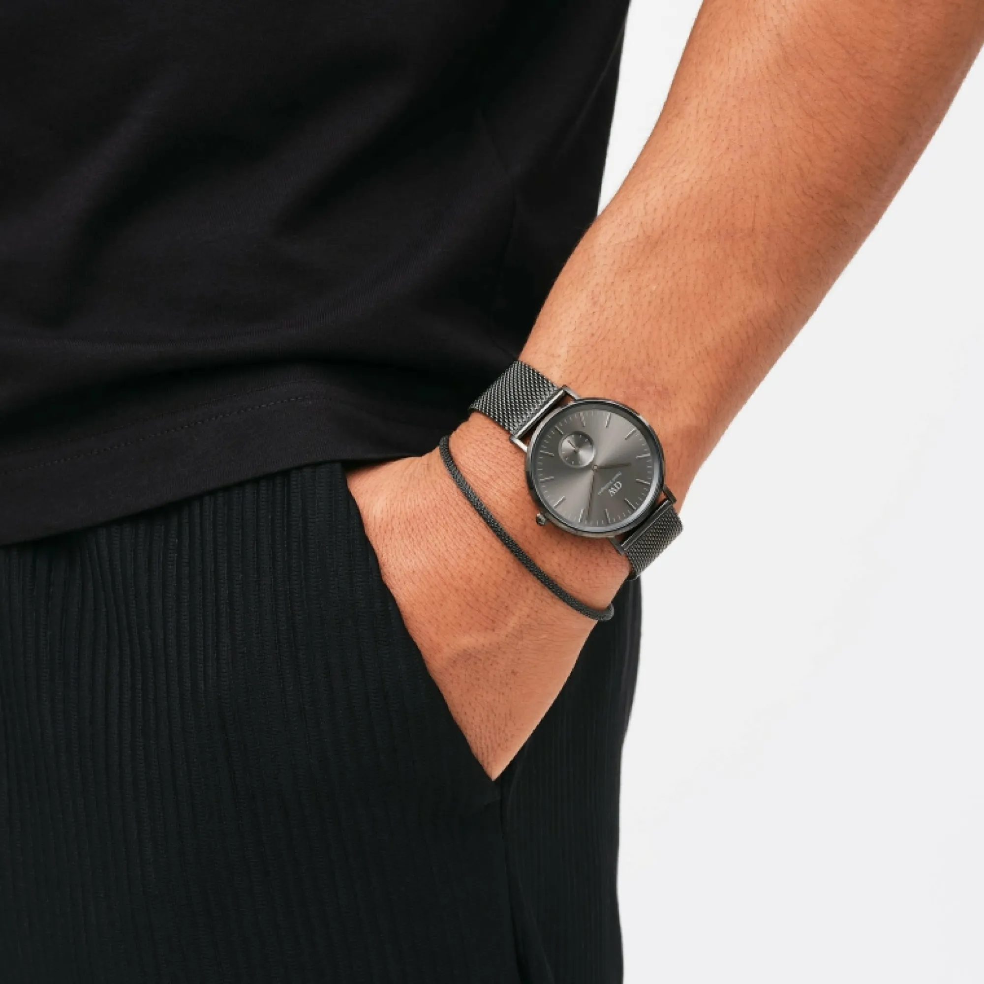 Daniel Wellington Armband<Tide Mesh Bracelet 2.8 Graphite