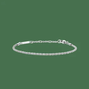 Daniel Wellington Armband<Twisted Chain Bracelet S Silver