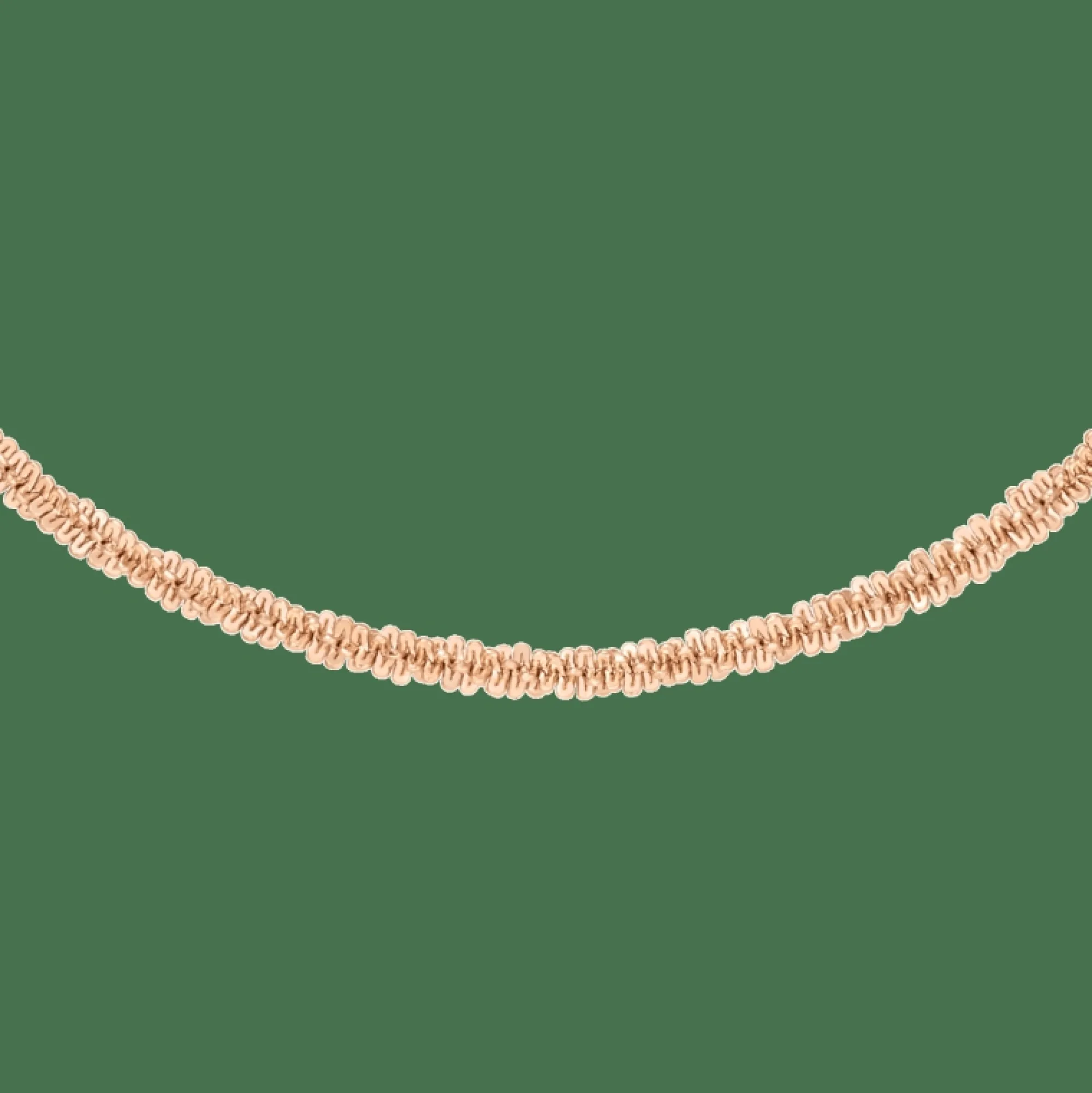 Daniel Wellington Halsband<Twisted Chain Necklace RG Rose Gold